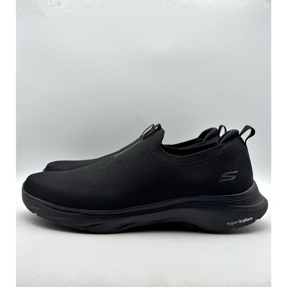 Skechers Mens Ultra Flex 3.0 Smooth Step Sneakers US 16 Wide Black Athletic NIB - Picture 8 of 14